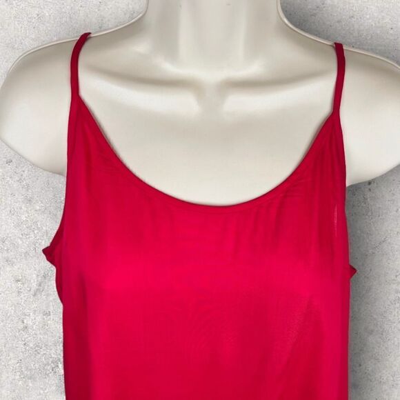 SUNDANCE Spaghetti Strap Top in Hot Pink Women's Size M/L - Picture 4 of 6